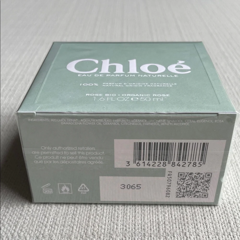 Chloé Naturelle 50ml authentic fragrance sealed
